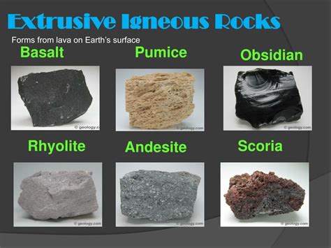 Ppt Rocks ~igneous Rocks Form From Molten Rock~ Powerpoint