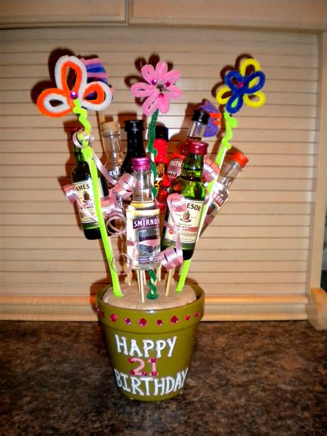 Another great gift idea for the person turning 50 who has everything. Perfect gift for a girl turning 21!!!! I made this for my ...