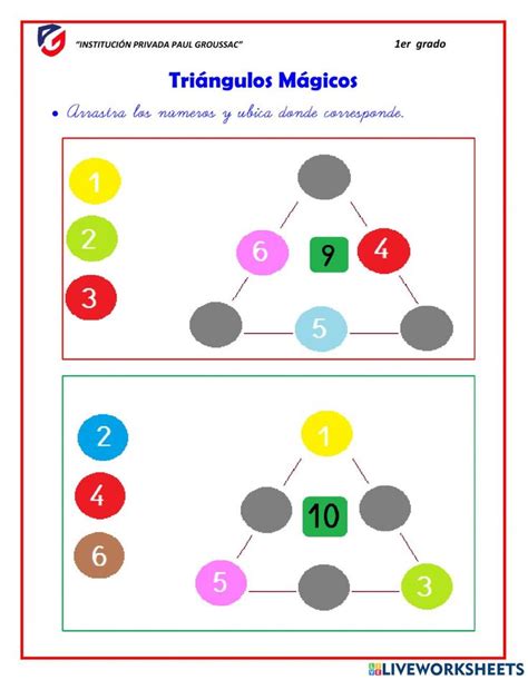 Tri Ngulos M Gicos Exercise Art