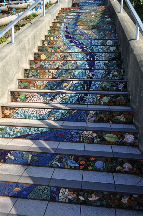 The Mosaic Stairs Of 16th Avenue In San Francisco Best Travel Guides