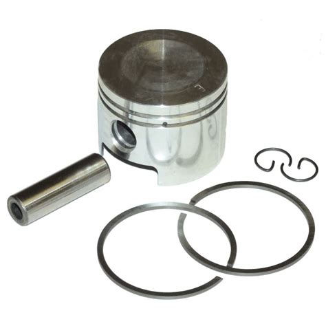 Piston Assembly With Rings Gudgeon Pin And Clips Fits Kawasaki Th48
