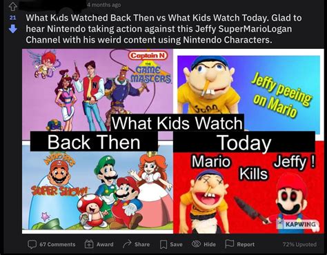 Another One Of Those What Kids Watch Then Vs Now Memes R