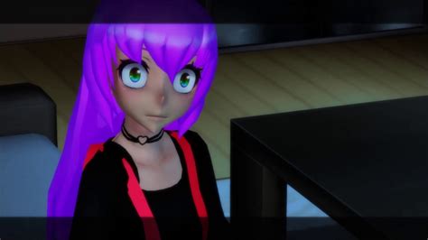 Mmd X Yandere Simulator When You Hear A Voice With Your Friend Youtube