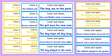 Examples Of Repetition Phrases