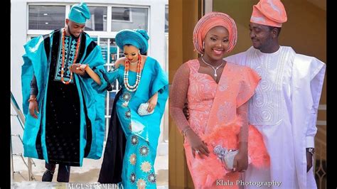 Latest Traditional Yoruba Wedding Attire For The Couples In 2020 Youtube