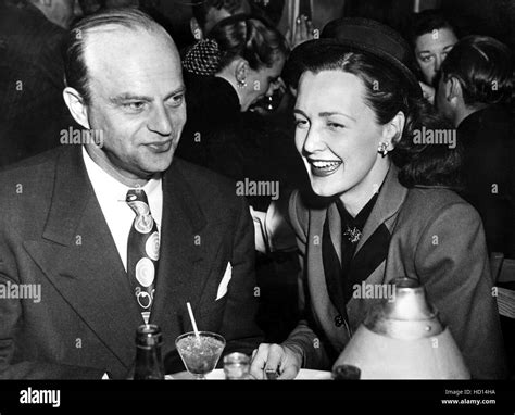 Newlyweds Edgar Bergen And Wife Frances Hollywood Ca 11 06 1945