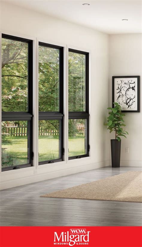 Black Framed Windows Modern Window Design House Window Design