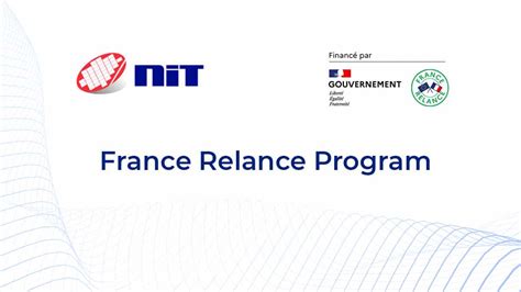Nit Joins France Relance Program Nit New Imaging Technologies