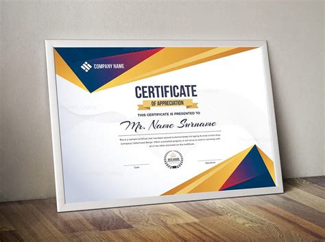 Modern Certificate Design Kasapenterprise