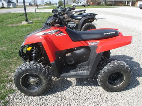 The machine runs, drives and is complete. 2010 Polaris Scrambler 500 4x4 For Sale Houston, OH : 513909