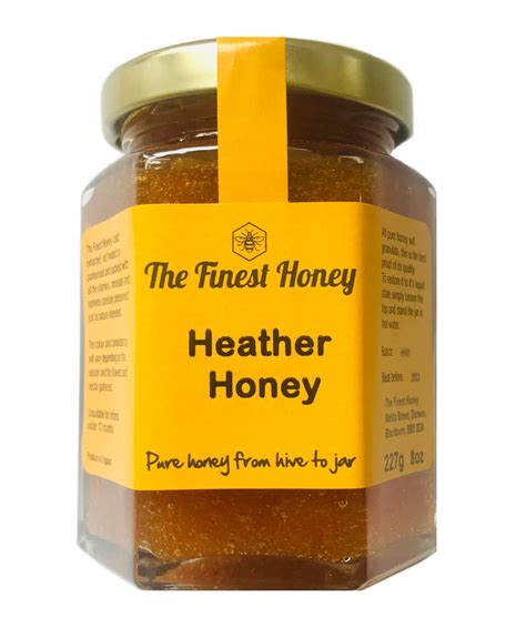 Raw Heather Honey The Market Co