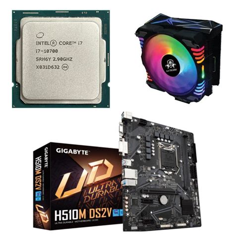 I7 10700 10th Gen Motherboard Processor With Gigabyte H510m