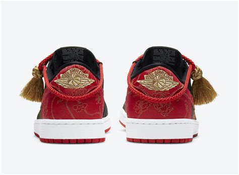 The Air Jordan 1 Low Chinese New Year Is Full Of Details Sneakerjagers