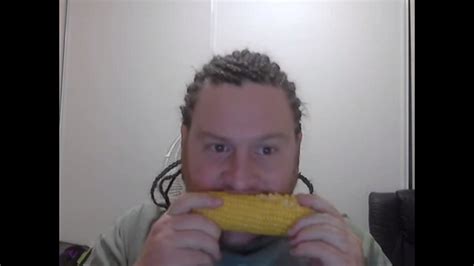 The Best Part Of Guy With Cornrows Eats Corn While Listening To Korn