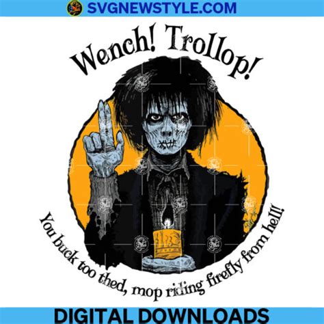 Retro Billy Butcherson Wench Trollop Png Hocus Pocus 2 Png You Buck