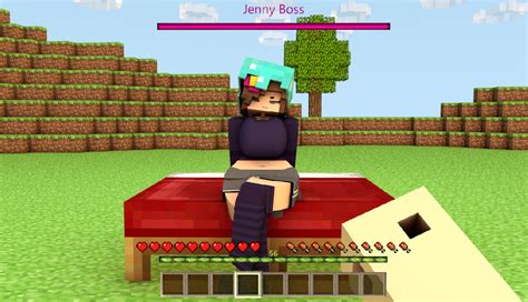 Jenny Mod Jenny Belle Boss Minecraft Fan Art 44953155 Fanpop Page 2