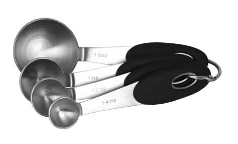 Oneida 4 Piece Stainless Steel Measuring Spoon Set And Reviews Wayfair