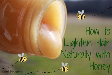 Lighten Hair Naturally With Honey