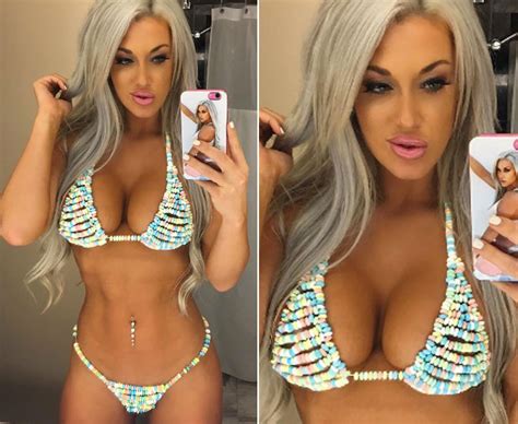 Blonde Hair Underboob And Near Nude Snaps Meet The Bombshell Taking