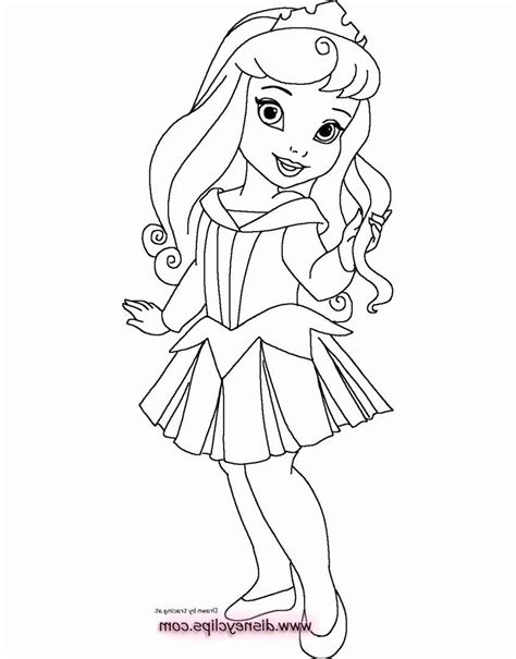 Disney Princess Babies Coloring Pages