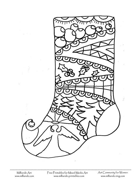 You can select from categories like animals, elements, and foods or try. Free Christmas Coloring Page Stocking#Repin By:Pinterest++ ...