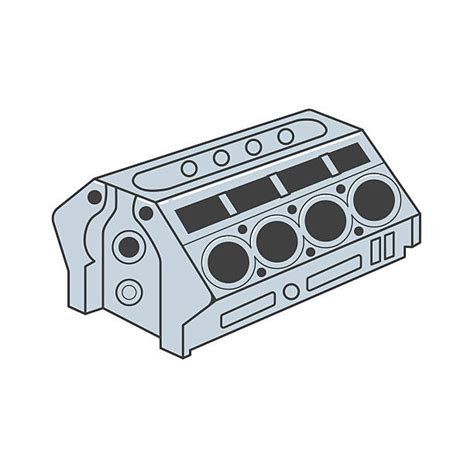 Engine Block Illustrations Royalty Free Vector Graphics And Clip Art