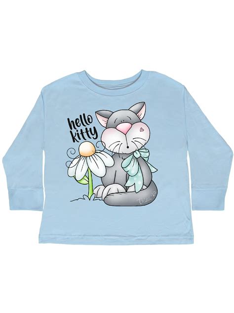 Inktastic Inktastic Hello Kitty Cat Toddler Long Sleeve T Shirt Male