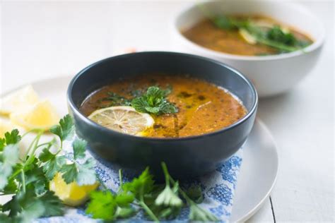 A Popular Dish In Turkey Turkish Lentil Soup Has Flavors Of Smoky