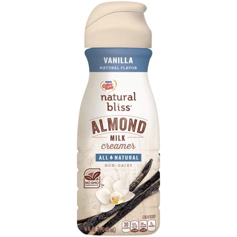 Natural Bliss Vanilla Almond Milk | Natural bliss, Natural ...