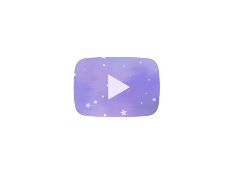 Youtube Galaxy Purple Logo Sticker By Stxrriniqhts