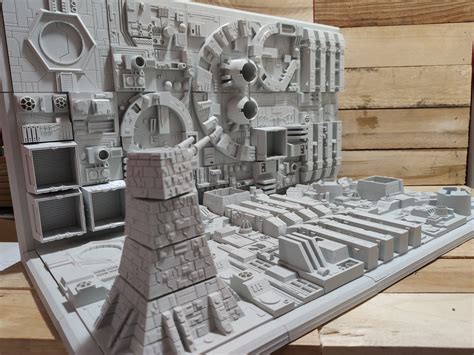 Death Star Starwars Diorama The3dprinting 3d Print Dioramas Models