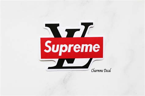 Supreme Sticker Louis Vuitton Louis Vuitton De