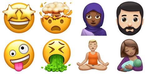 Apple Previews New Emoji Coming To Ios 11 Macos High Sierra And Watchos 4