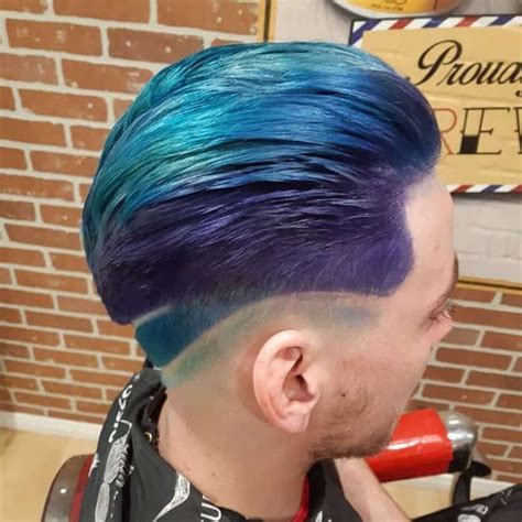15 Incredible Blue Hairstyles For Guys Cool Mens Hair Blue Hair