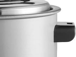 Avantco RCA40 40 Cup 20 Cup Raw Electric Rice Cooker Warmer 120V