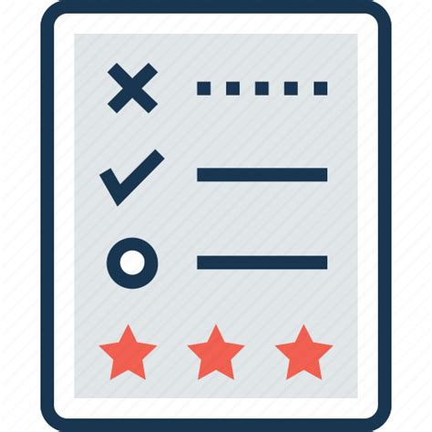 Appraisal Assessment Evaluation Judgement Rating Icon Download On