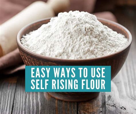 This kind of flour has salt and a leavening agent already mixed into it, eliminating the need to add these two ingredients to the. Recipes with Self Rising Flour - I Heart Vegetables