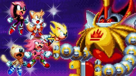 Sonic Mania Plus Super Sonic Tails Knuckles Mighty And Ray Vs Final