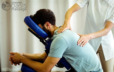 Chair Massage Benefits 5 Perks For Your Office Corporate Oasis Massage
