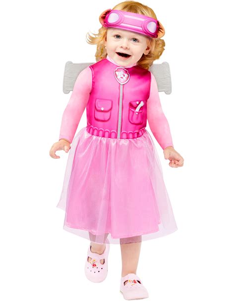 Süßes Skye Kostüm Für Babys Paw Patrol Pink Günstige Faschings