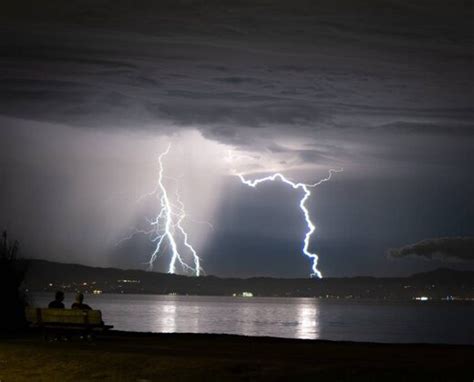 Rare August Thunderstorm Gives Intense Lightning Display Across San
