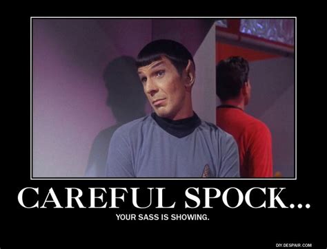 Spock Again By Spockhorror On Deviantart Star Trek Funny Star