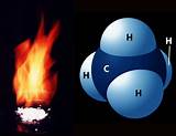 Pictures of Methane Gas Burning