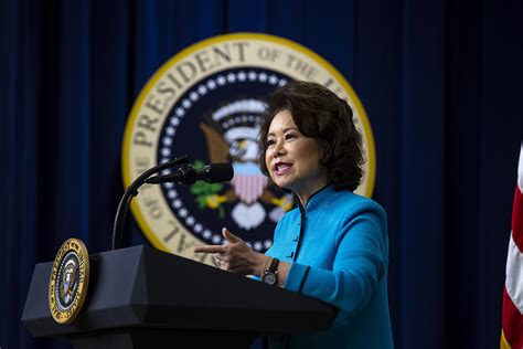 Transportation Secretary Elaine Chao Will Become First Cabinet Member