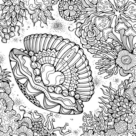 Colouring Pages On Behance Ocean Coloring Pages Monster Coloring