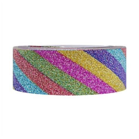 Wrapables Decorative Glitter Washi Masking Tape Multicolor 1 Kroger