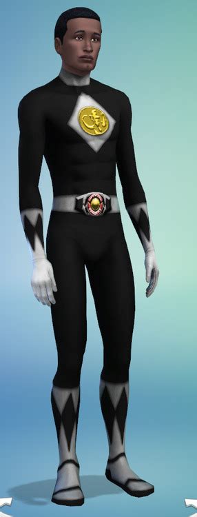 Black Ranger Sims 4 Male Clothes