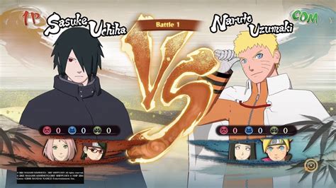 Naruto Storm 4 Adult Sasuke Tl Sakura And Sarada Vs Hokage Naruto Tl