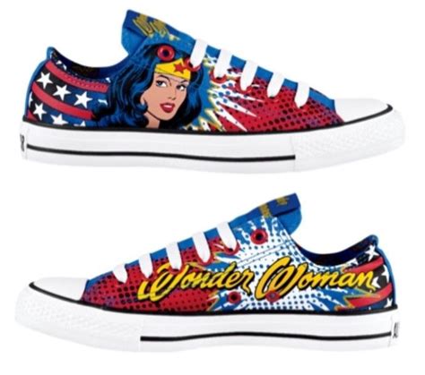 Wonder Woman Converses Awesome Wonder Woman Cute Shoes Me Too Shoes