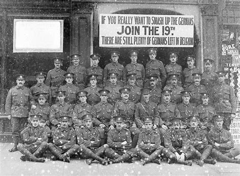 Members Of 19th Battalion The Middlesex Regiment 1916 C Online